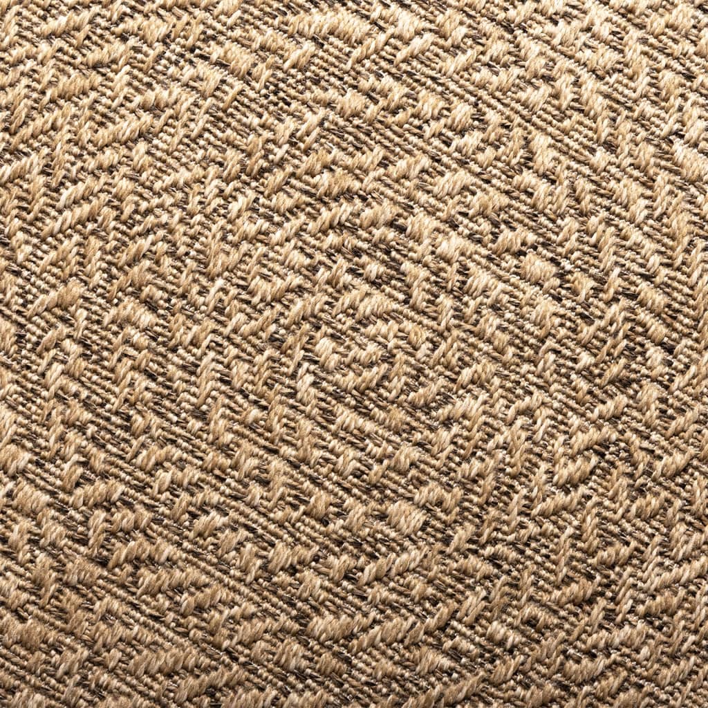 vidaXL Tapis 160x230 cm aspect jute intérieur et extérieur