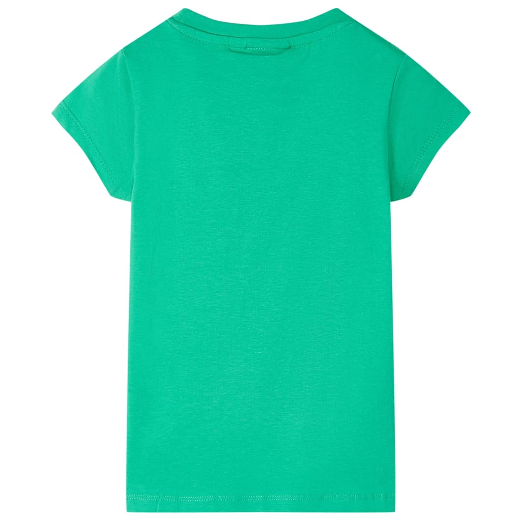 T-shirt pour enfants vert 104