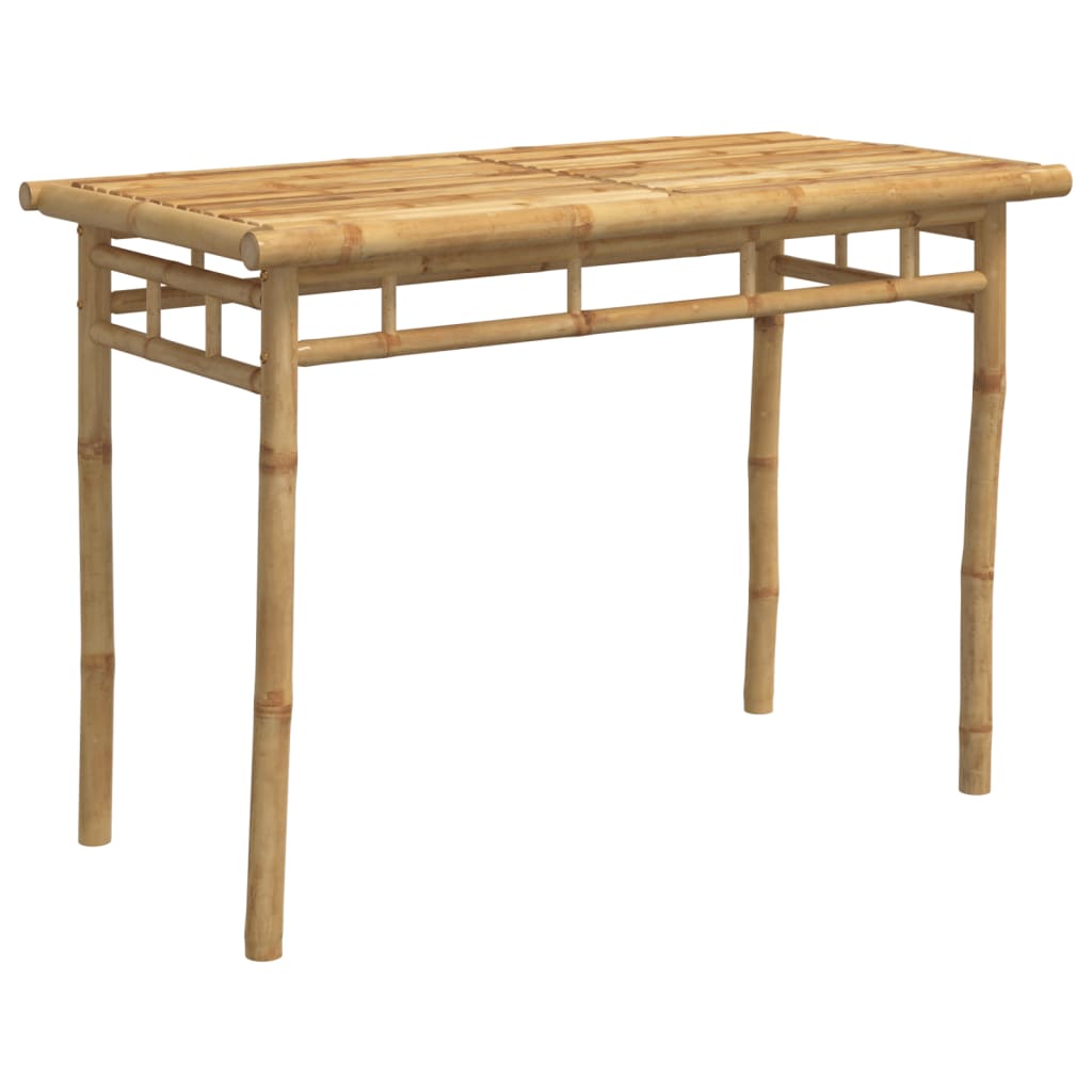 vidaXL Table à manger de jardin 110x55x75 cm bambou