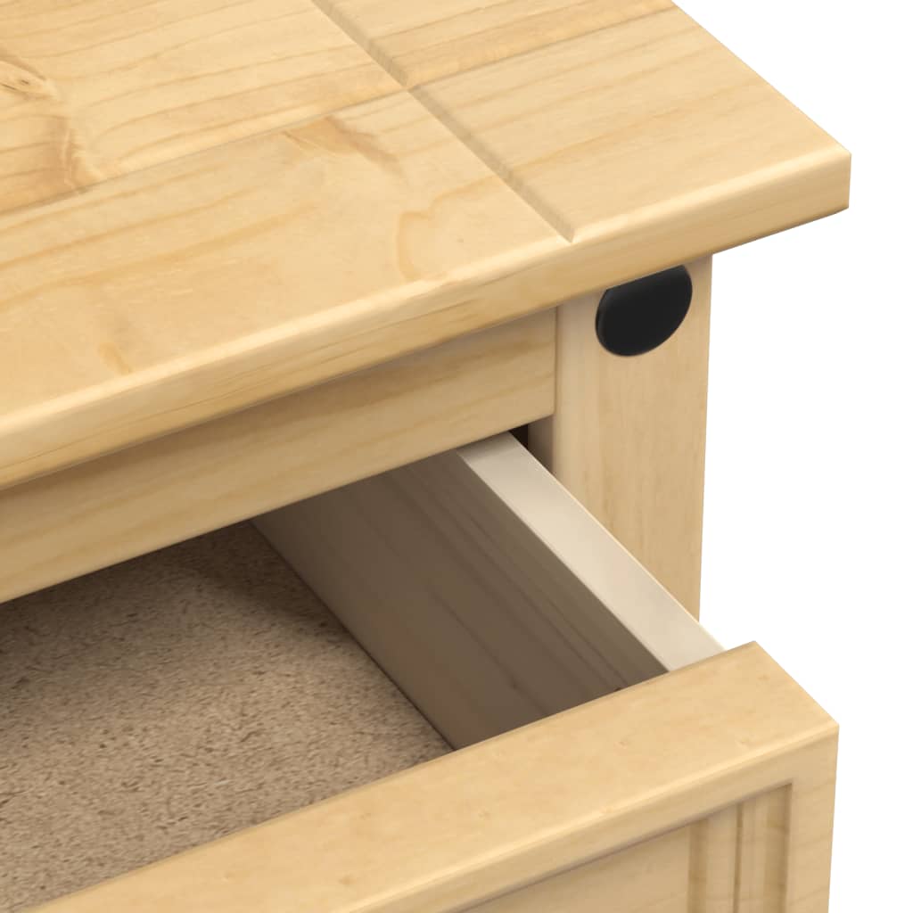 vidaXL Table de chevet Corona 35x32,5x74 cm bois de pin massif