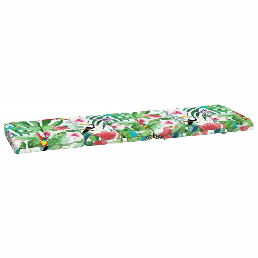 vidaXL Coussins de chaise longue lot de 2 multicolore tissu oxford