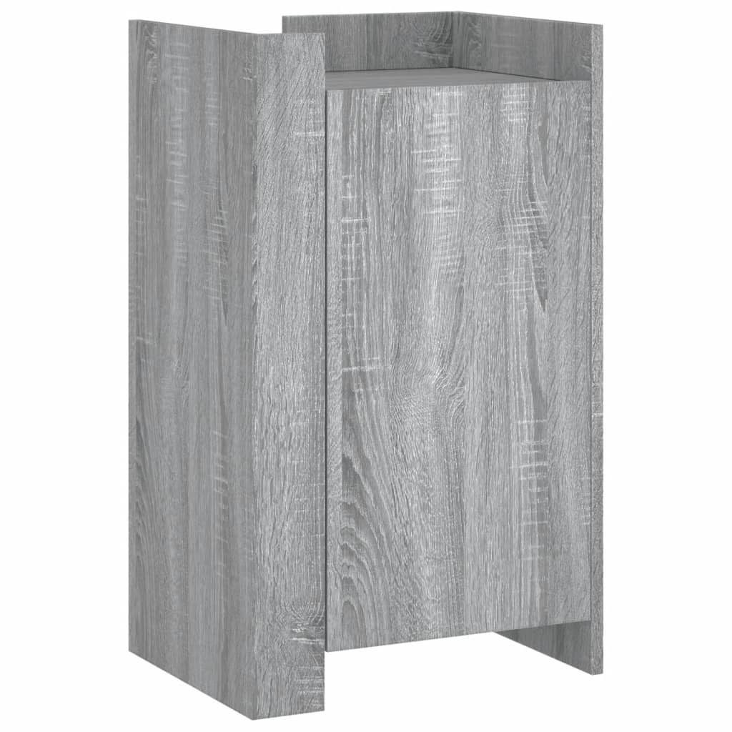 vidaXL Buffet sonoma gris 45x35x75 cm Bois d'ingénierie