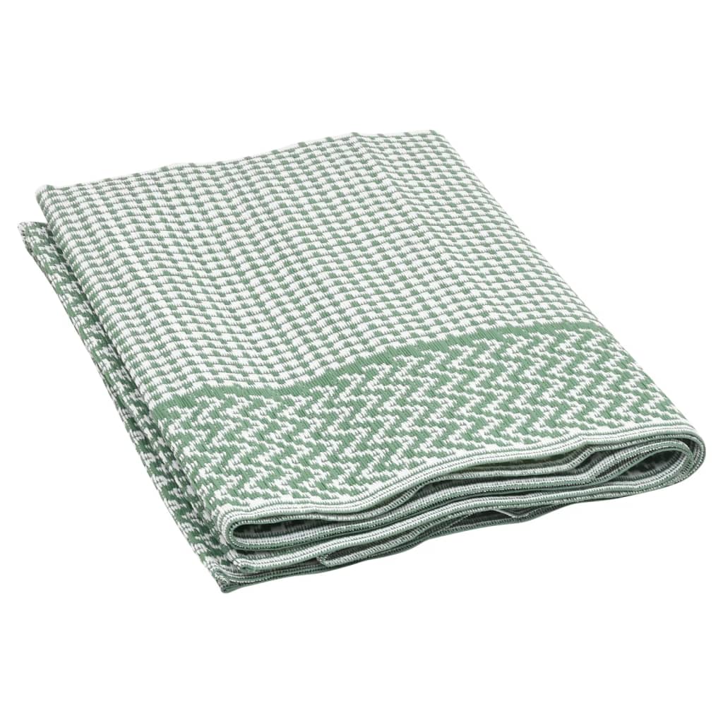 vidaXL Tapis d'extérieur Vert 80x150 cm PP