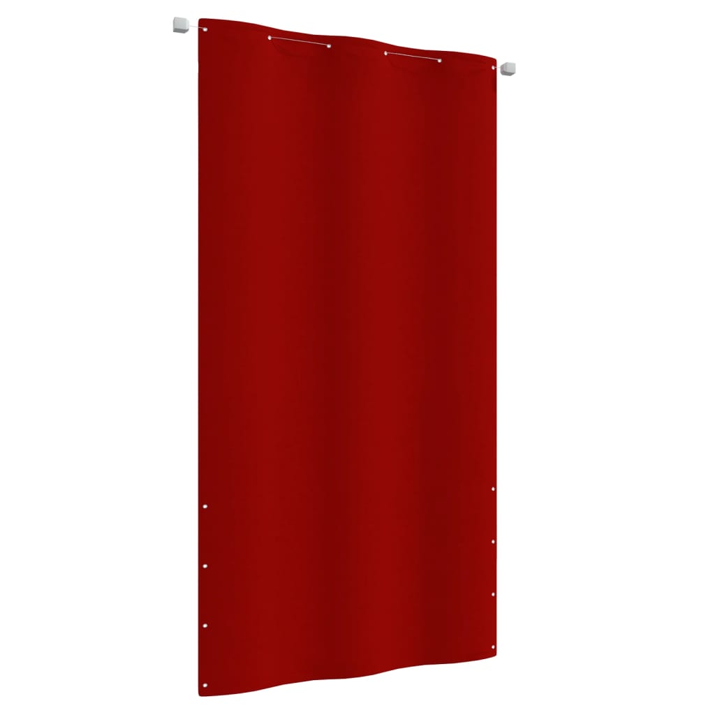 vidaXL Écran de balcon Rouge 120x240 cm Tissu Oxford