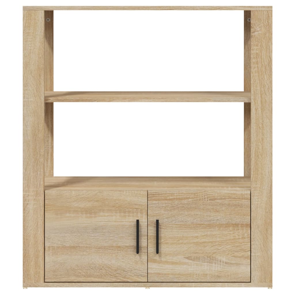 vidaXL Buffet Chêne sonoma 80x30x90 cm Bois d'ingénierie