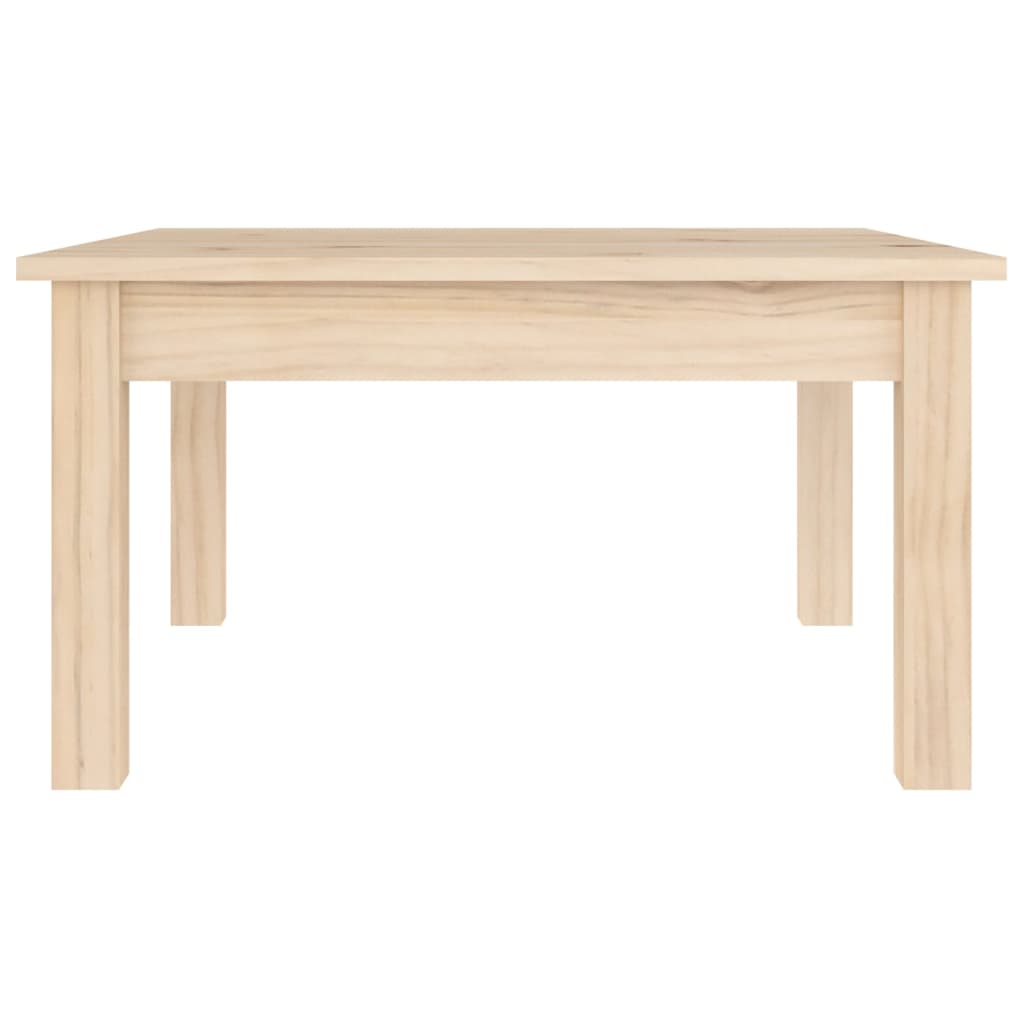 vidaXL Table basse 55x55x30 cm Bois massif de pin