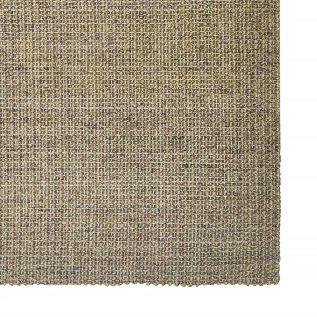 vidaXL Tapis en sisal pour griffoir taupe 66x200 cm