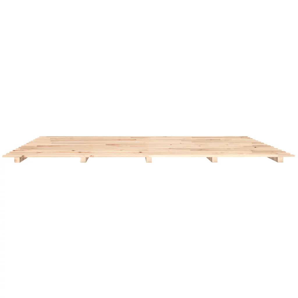 vidaXL Cadre de lit sans matelas 180x200 cm bois massif de pin