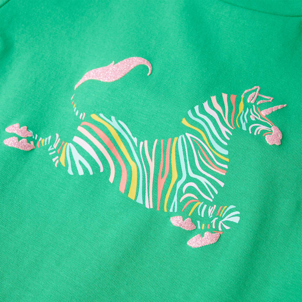 T-shirt pour enfants vert 104