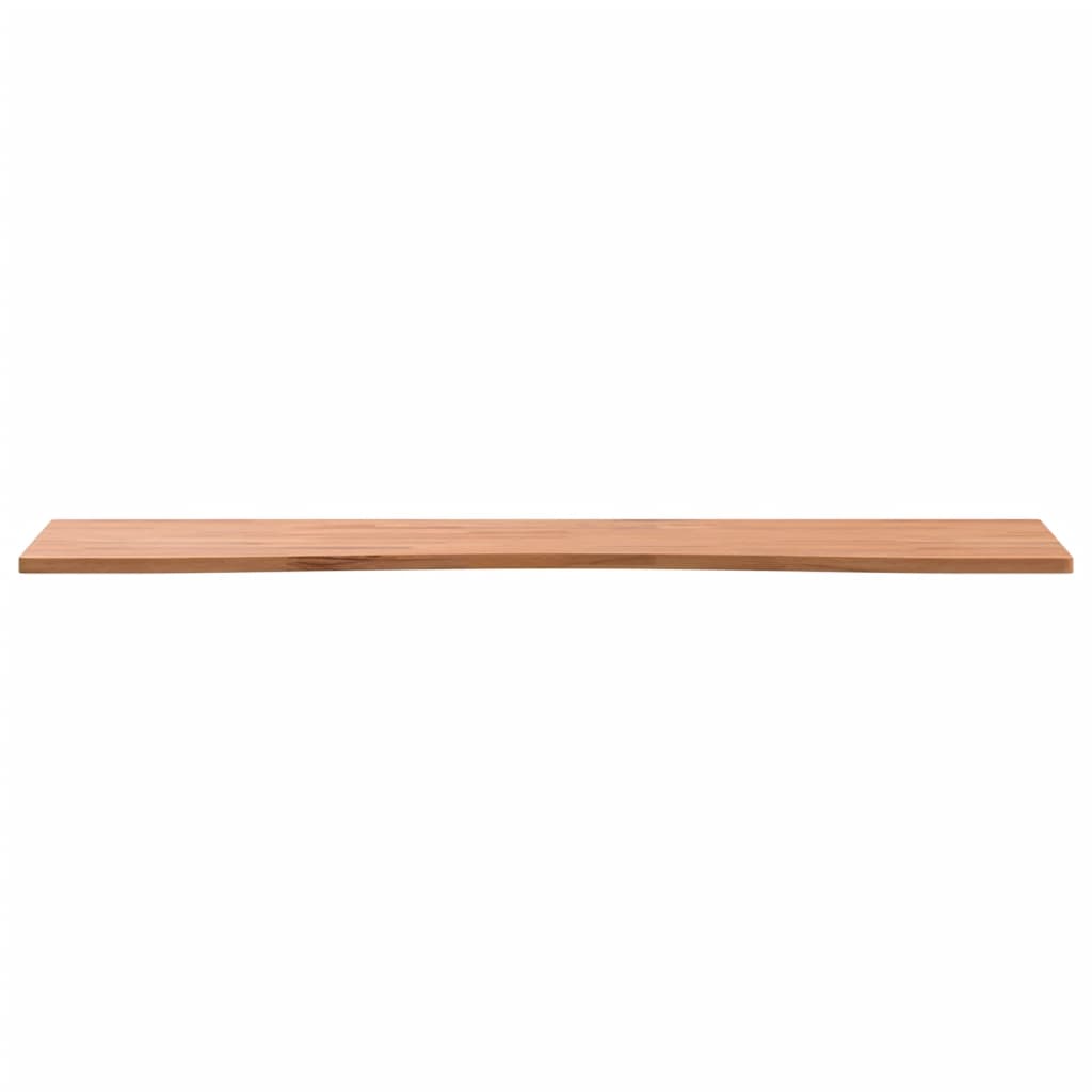 vidaXL Dessus de bureau 100x(45-50)x1,5 cm bois massif de hêtre