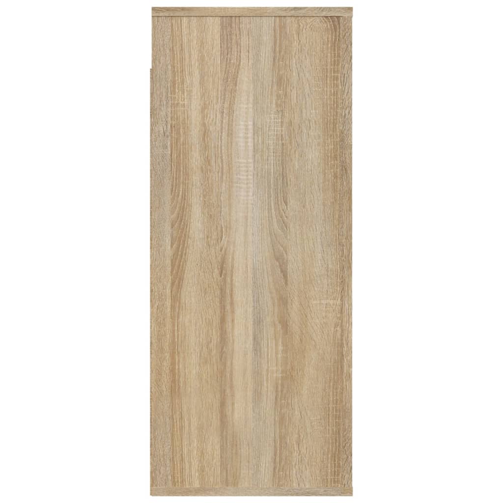 vidaXL Armoire murale Chêne sonoma 80x33x80 cm Bois d'ingénierie