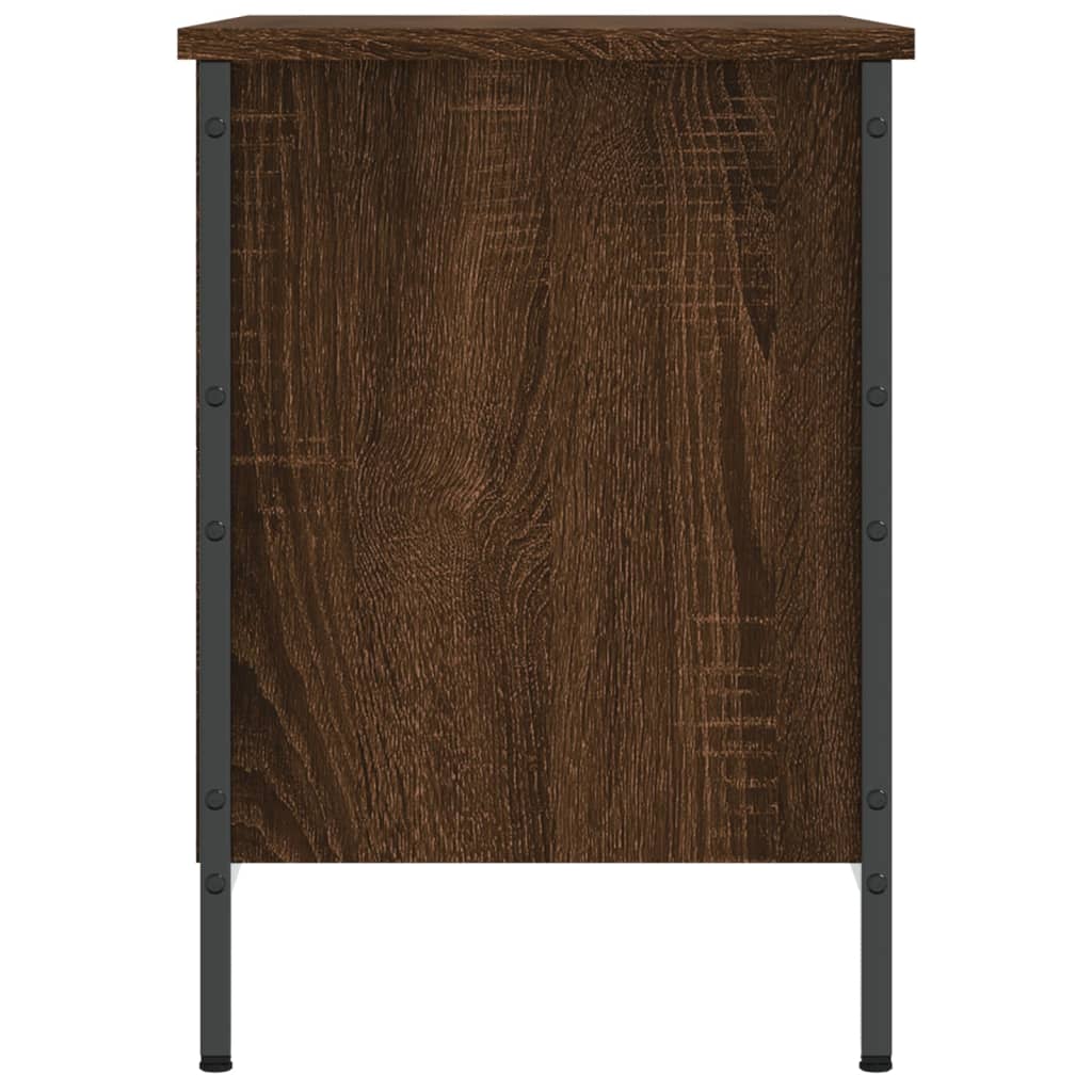 vidaXL Armoire à chaussures chêne marron 69x35x50 cm bois d'ingénierie