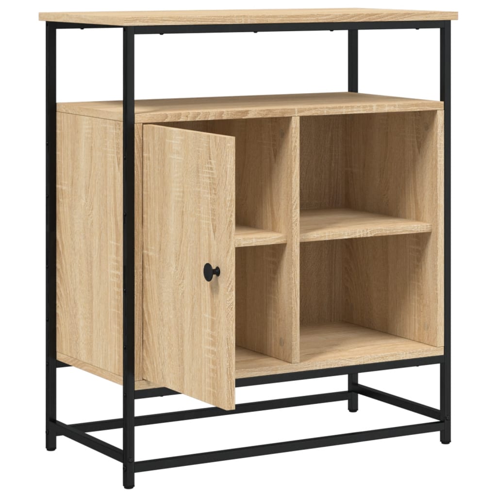 vidaXL Buffet chêne sonoma 69x35x80 cm bois d'ingénierie