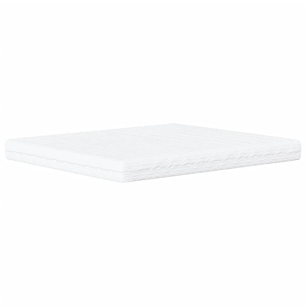 vidaXL Lit avec matelas marron 160x200 cm similicuir