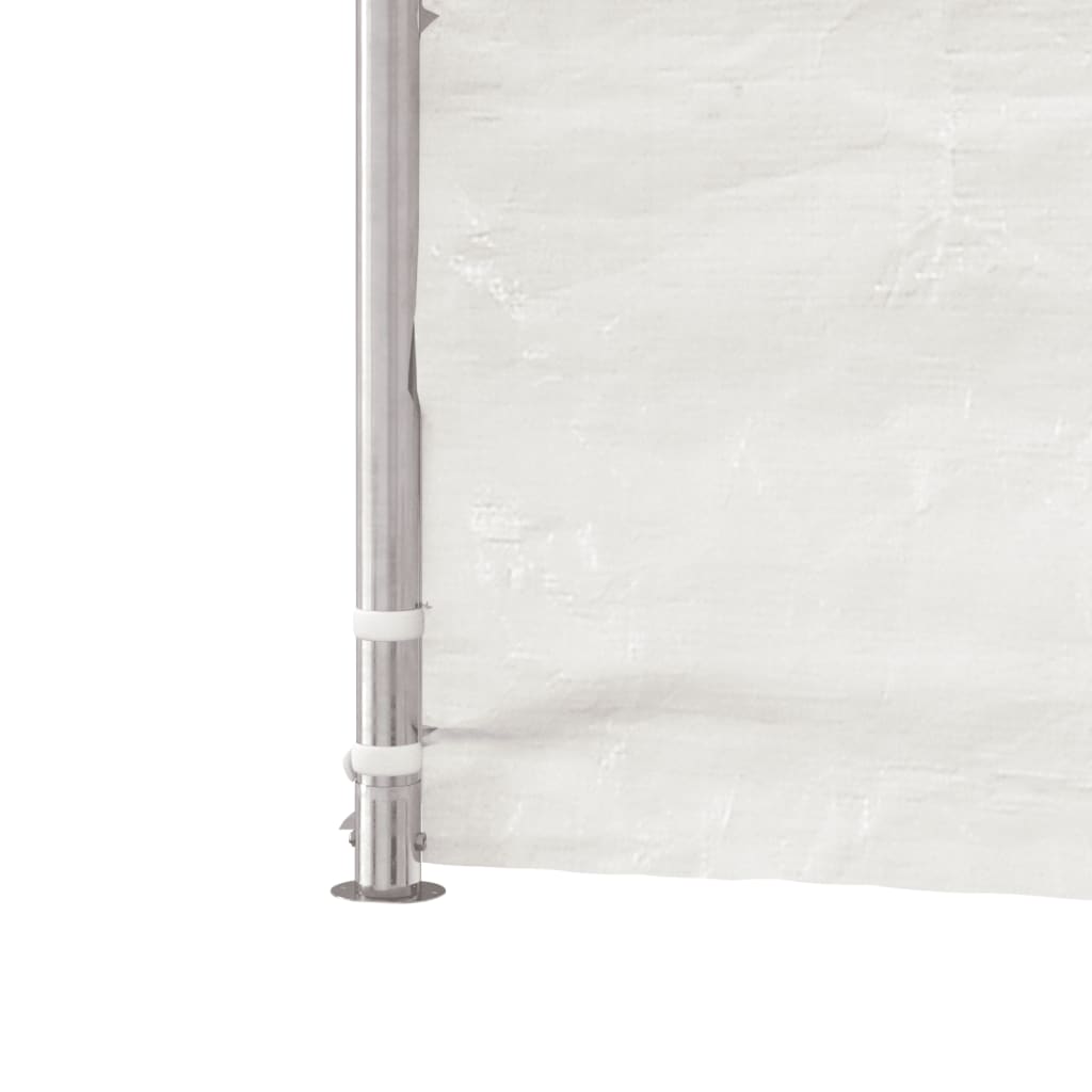 vidaXL Belvédère avec toit blanc 11,15x4,08x3,22 m polyéthylène