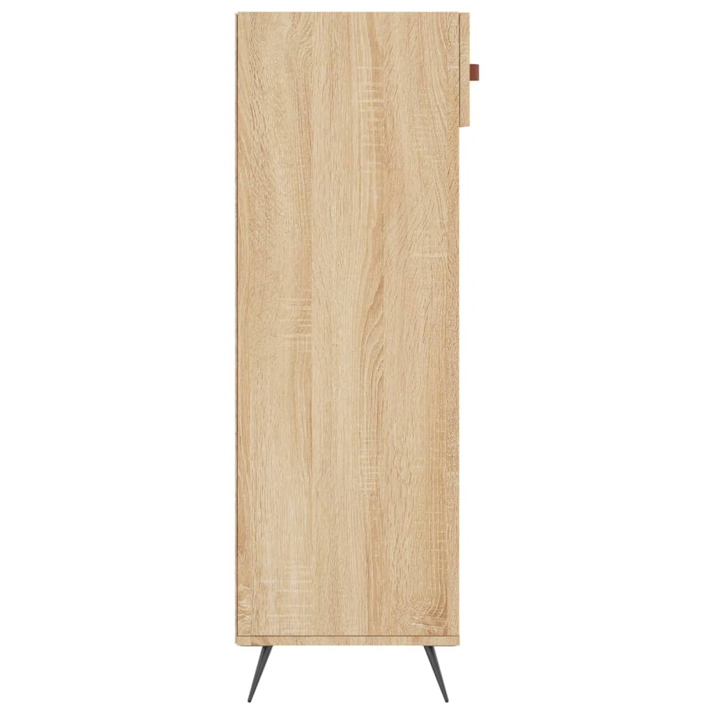 vidaXL Armoire à chaussures chêne sonoma 60x35x105cm bois d'ingénierie