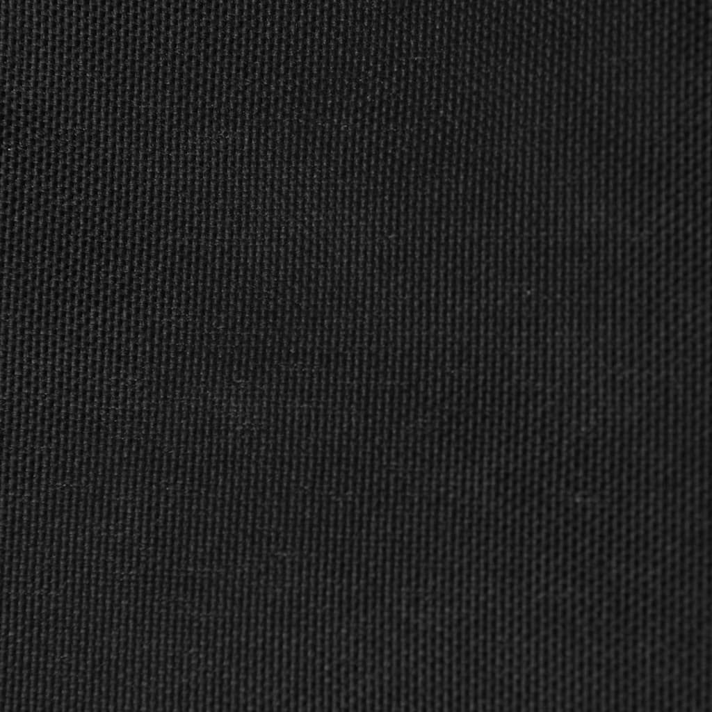 vidaXL Voile de parasol Tissu Oxford trapèze 3/5x4 m Noir