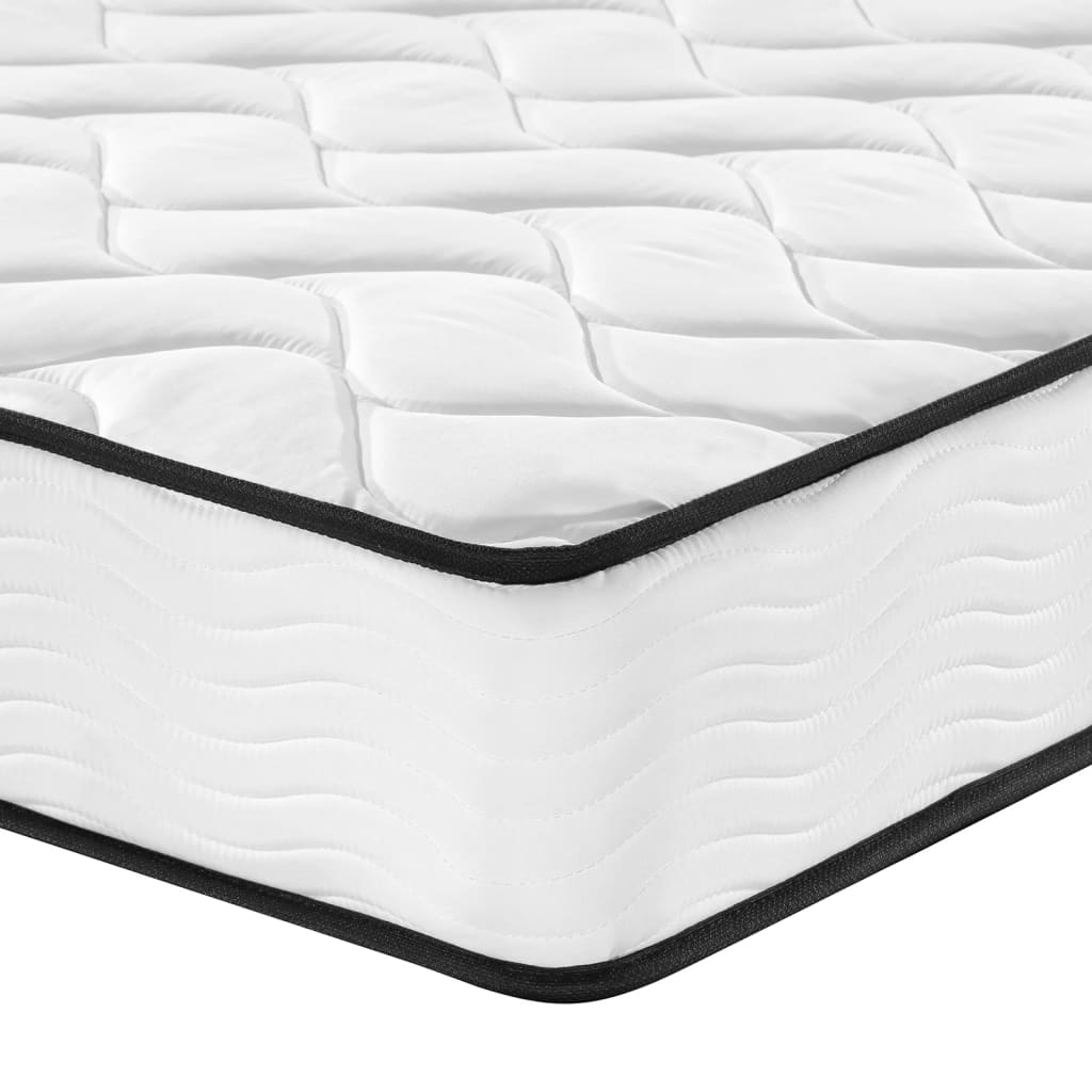 vidaXL Matelas à ressorts bonnell moyen 180x200 cm