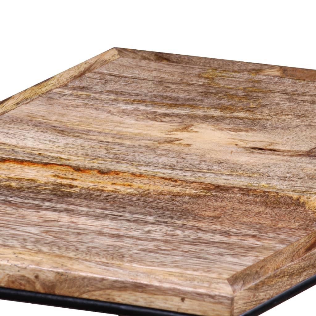 vidaXL Table basse Bois de manguier massif 56x48x40 cm