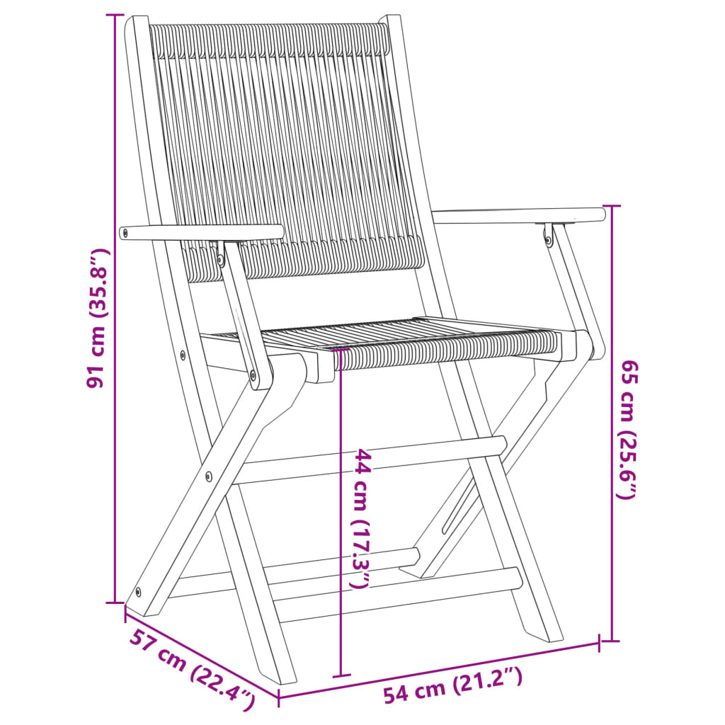 vidaXL Ensemble de bistro 3 pcs gris polypropylène et bois massif