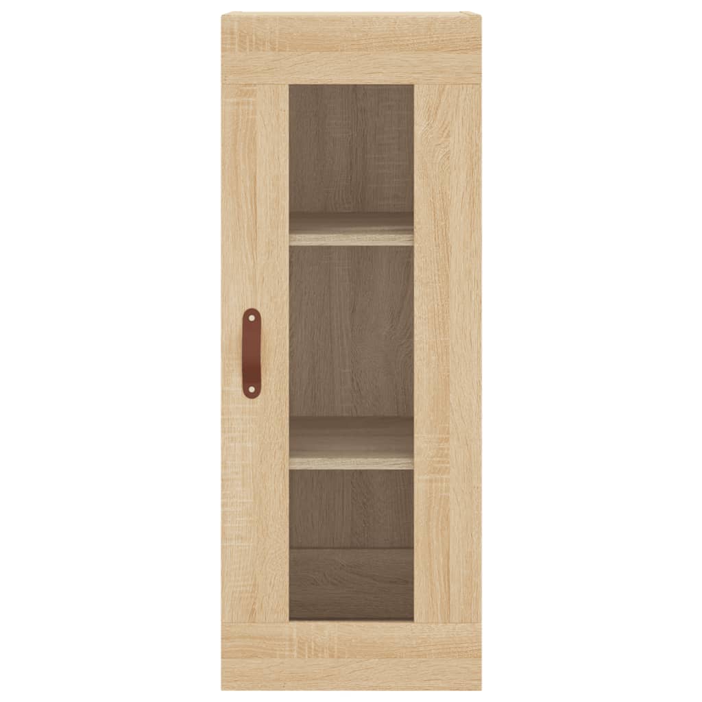 vidaXL Armoire murale chêne sonoma 34,5x34x90 cm