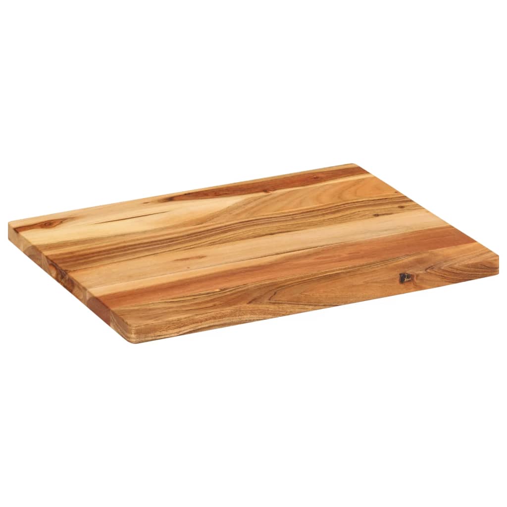 vidaXL Planche à découper 50x38x2,5 cm bois d'acacia massif