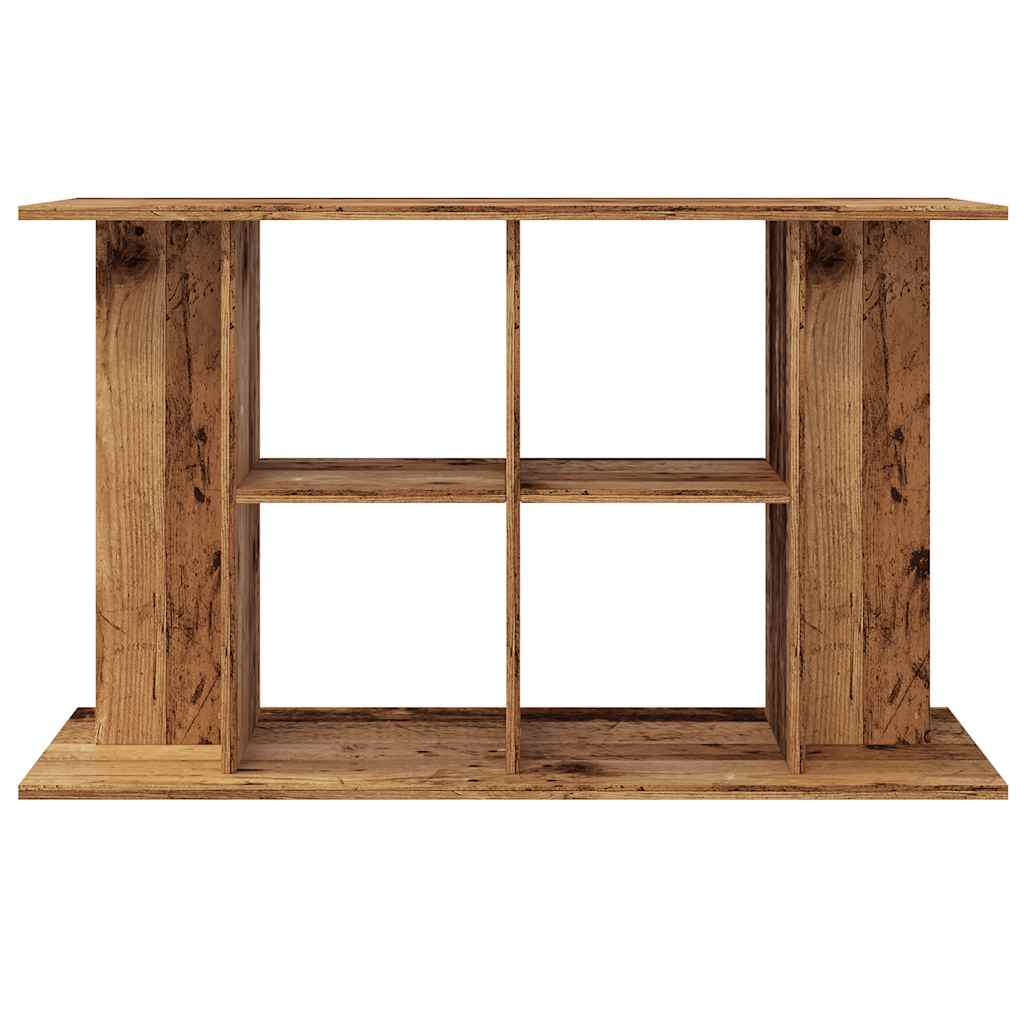 vidaXL Support pour aquarium vieux bois 100x40x60 cm bois d'ingénierie