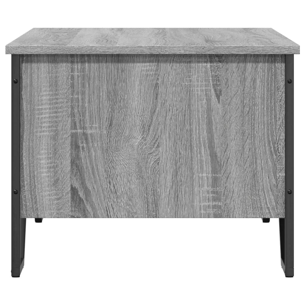 vidaXL Table basse sonoma gris 100x51x40 cm bois d'ingénierie