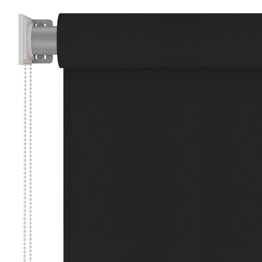 vidaXL Store roulant d'extérieur 60x140 cm Noir