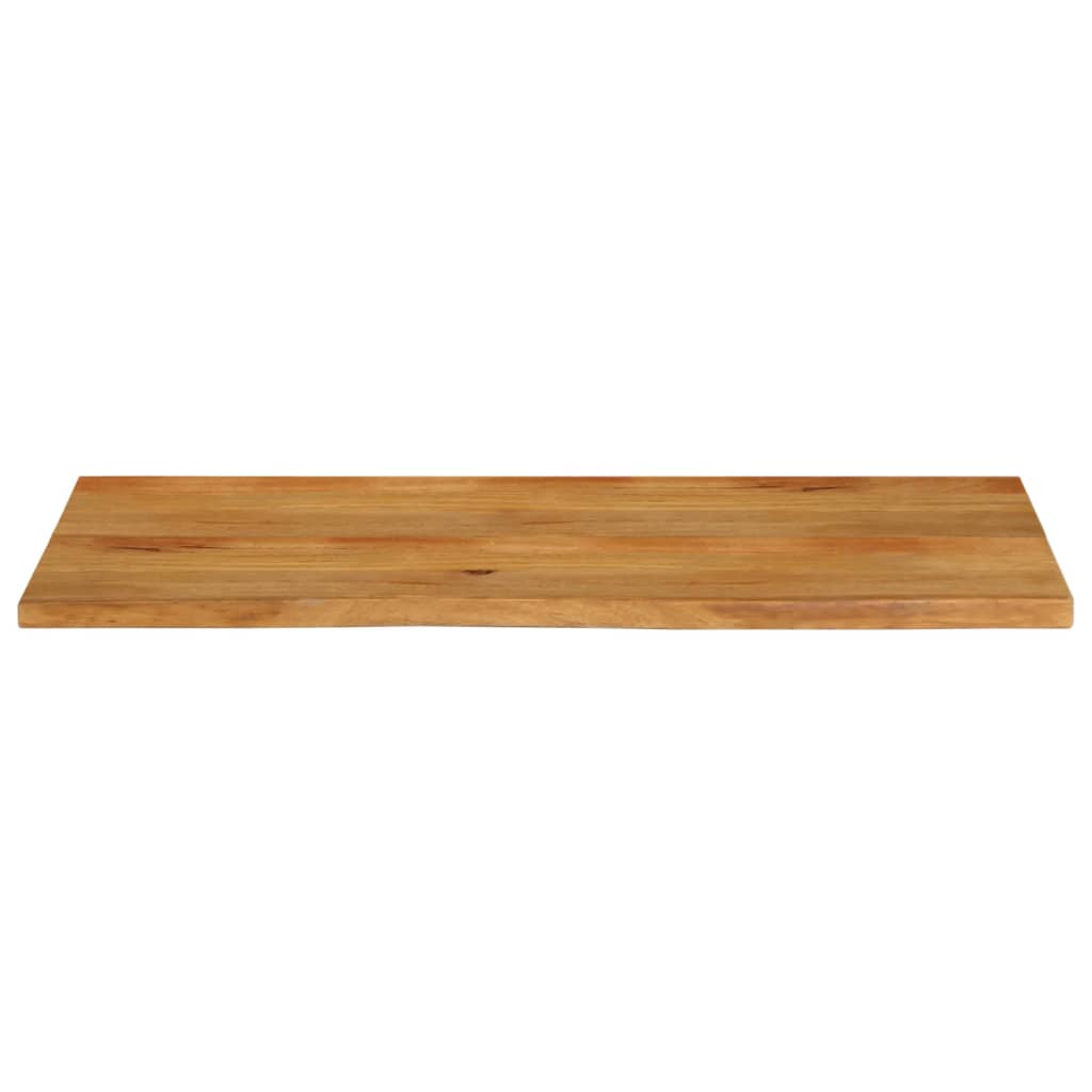 vidaXL Dessus de table à bord vivant 140x60x2,5cm bois massif manguier