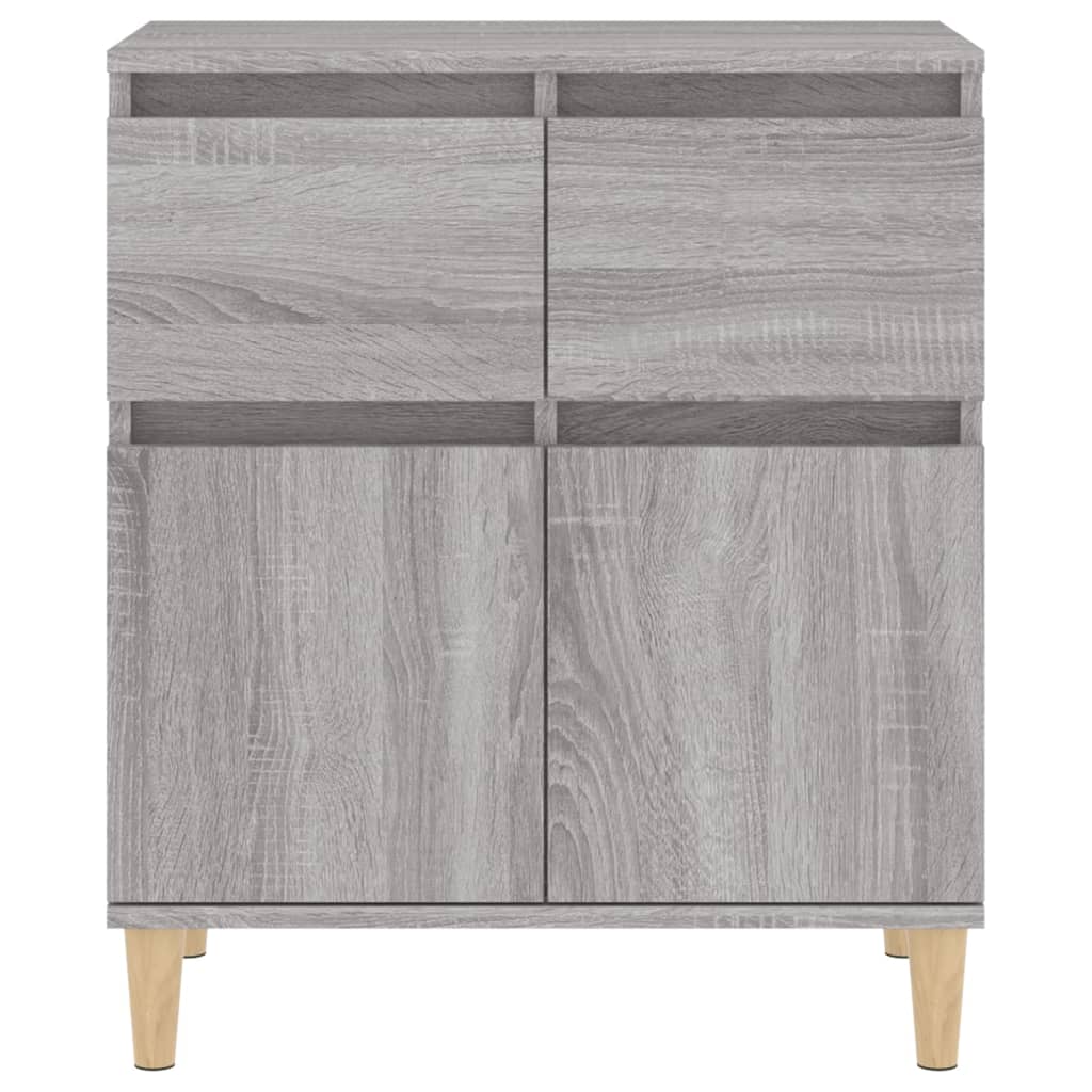 vidaXL Buffet Sonoma gris 60x35x70 cm Bois d'ingénierie