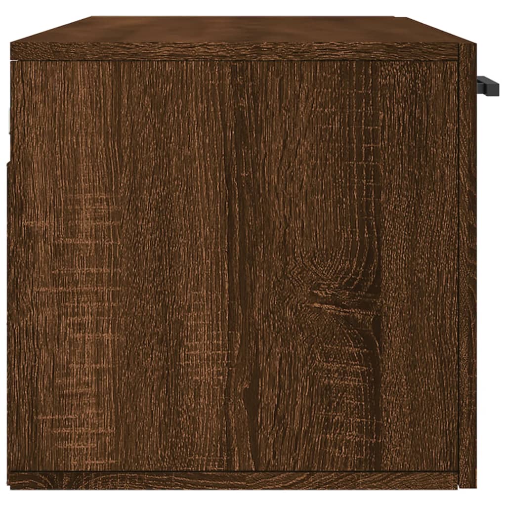 vidaXL Armoire murale chêne marron 100x36,5x35 cm bois d'ingénierie