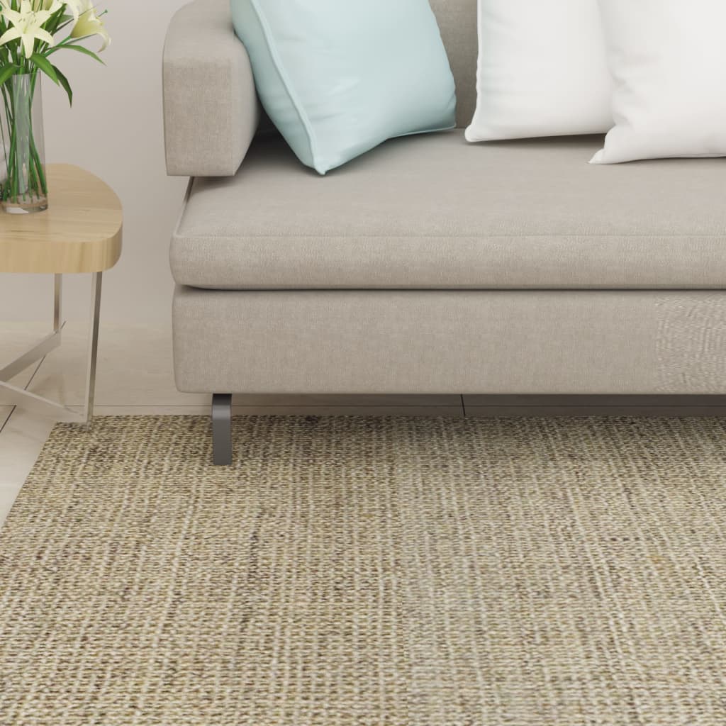 vidaXL Tapis en sisal pour griffoir taupe 80x250 cm