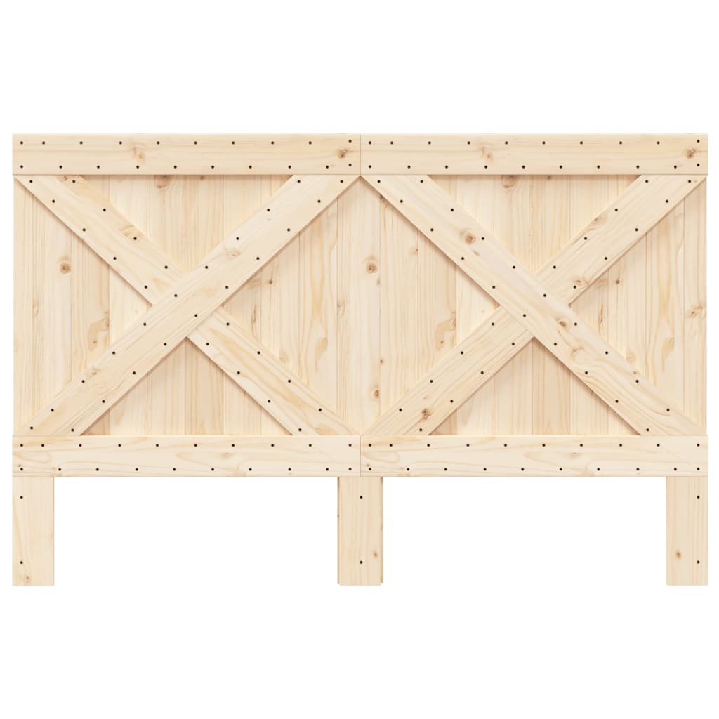 vidaXL Tête de lit 160x104 cm bois massif de pin