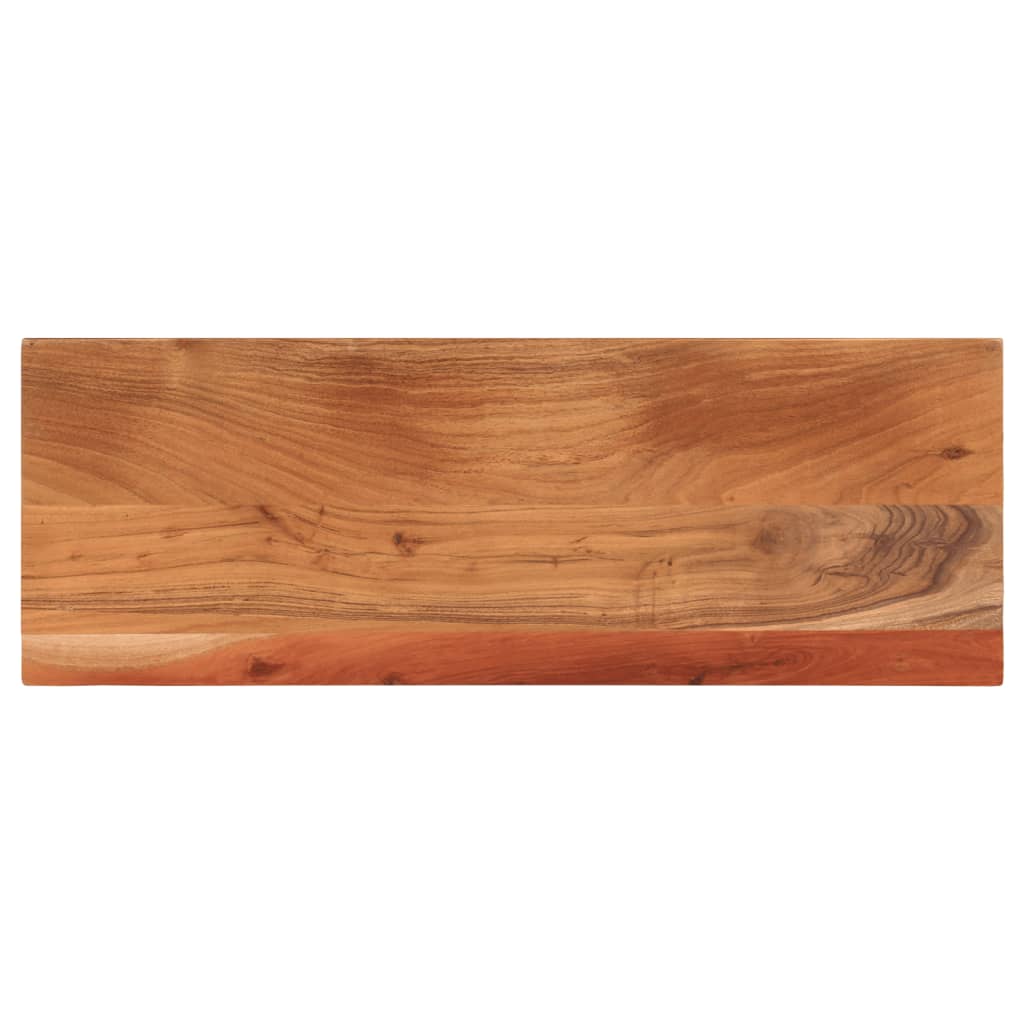 vidaXL Dessus de table 90x40x3,8 cm rectangulaire bois massif d'acacia