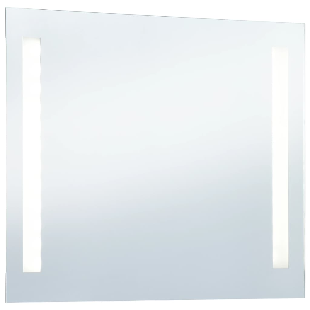 vidaXL Miroir mural à LED pour salle de bains 100x60 cm