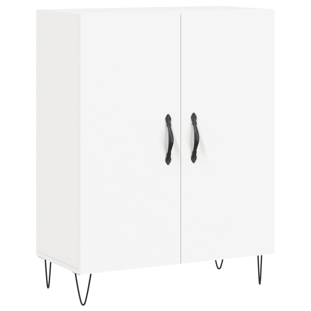 vidaXL Buffet blanc 69,5x34x90 cm bois d'ingénierie