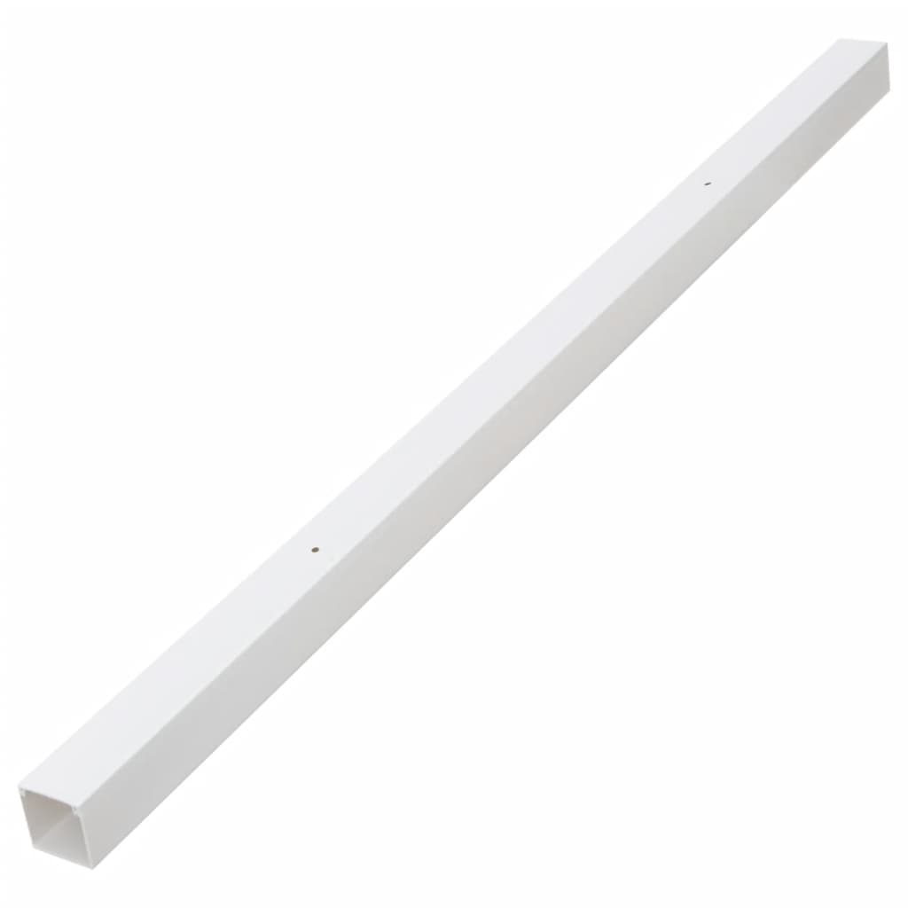 vidaXL Goulotte de câble 100x40 mm 30 m PVC