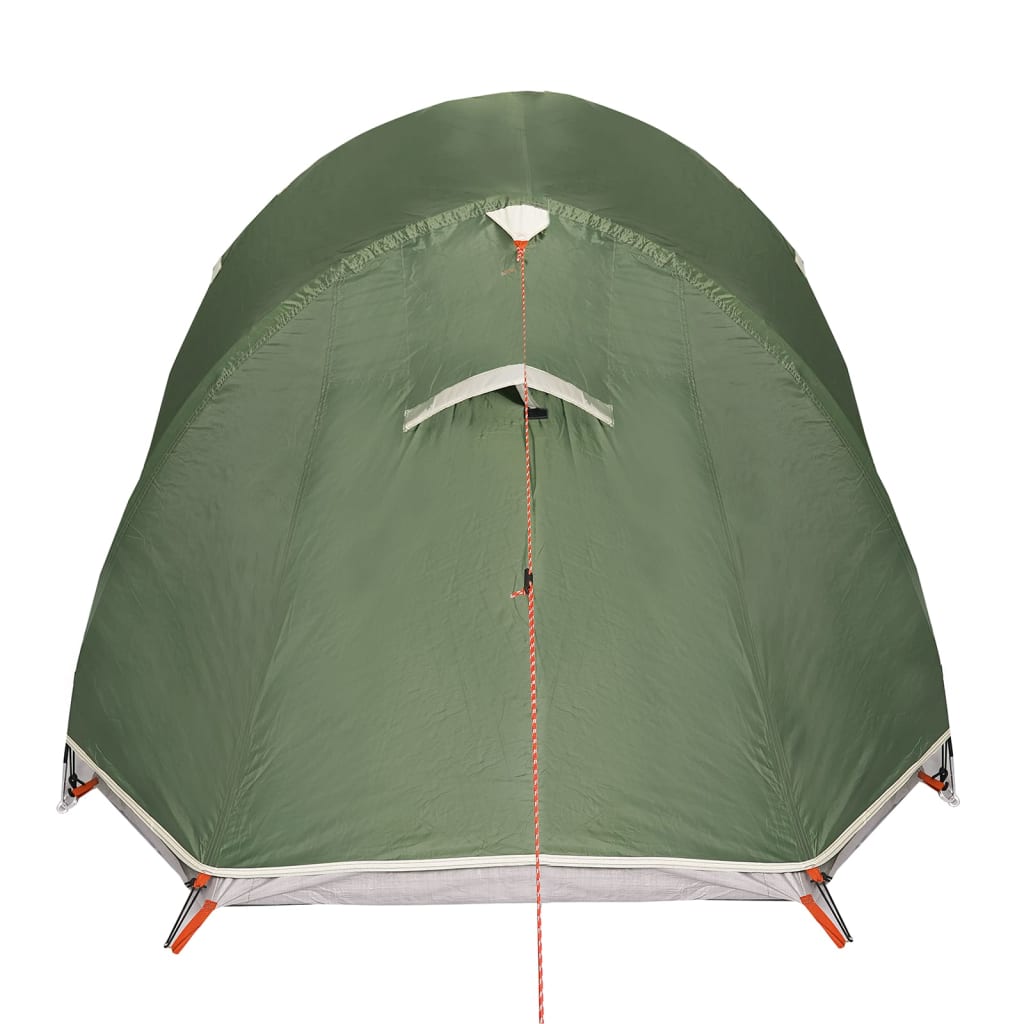 vidaXL Tente de camping tunnel 2 personnes vert imperméable