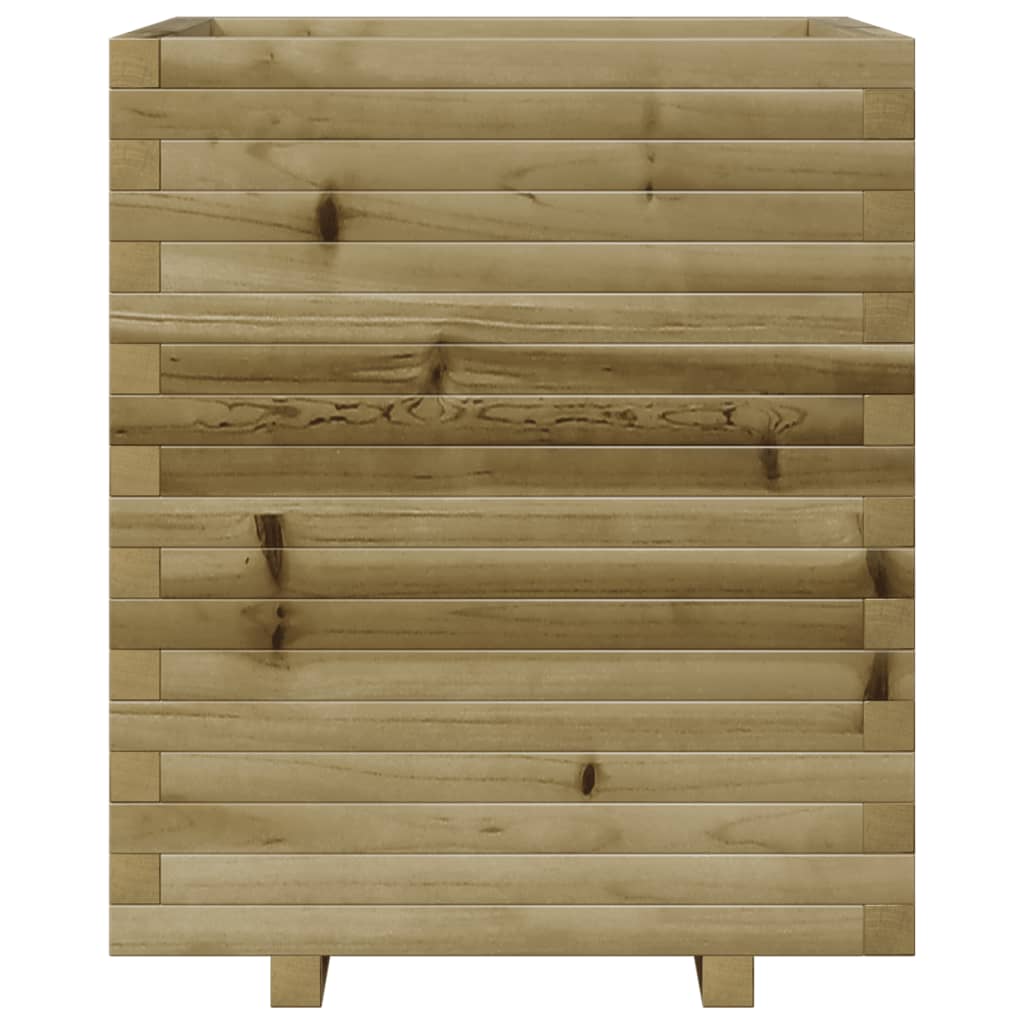 vidaXL Jardinière 60x60x72 cm bois de pin imprégné