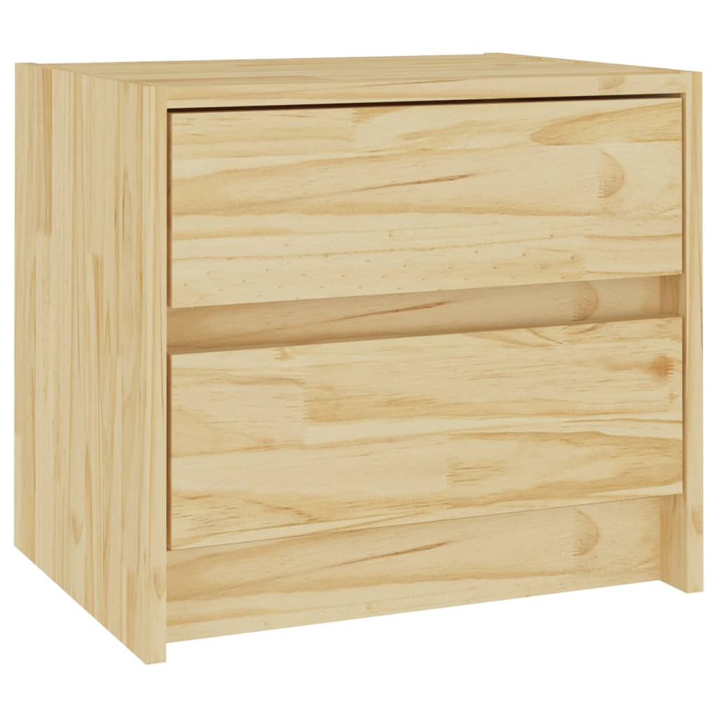 vidaXL Table de chevet 40x30,5x35,5 cm bois de pin solide