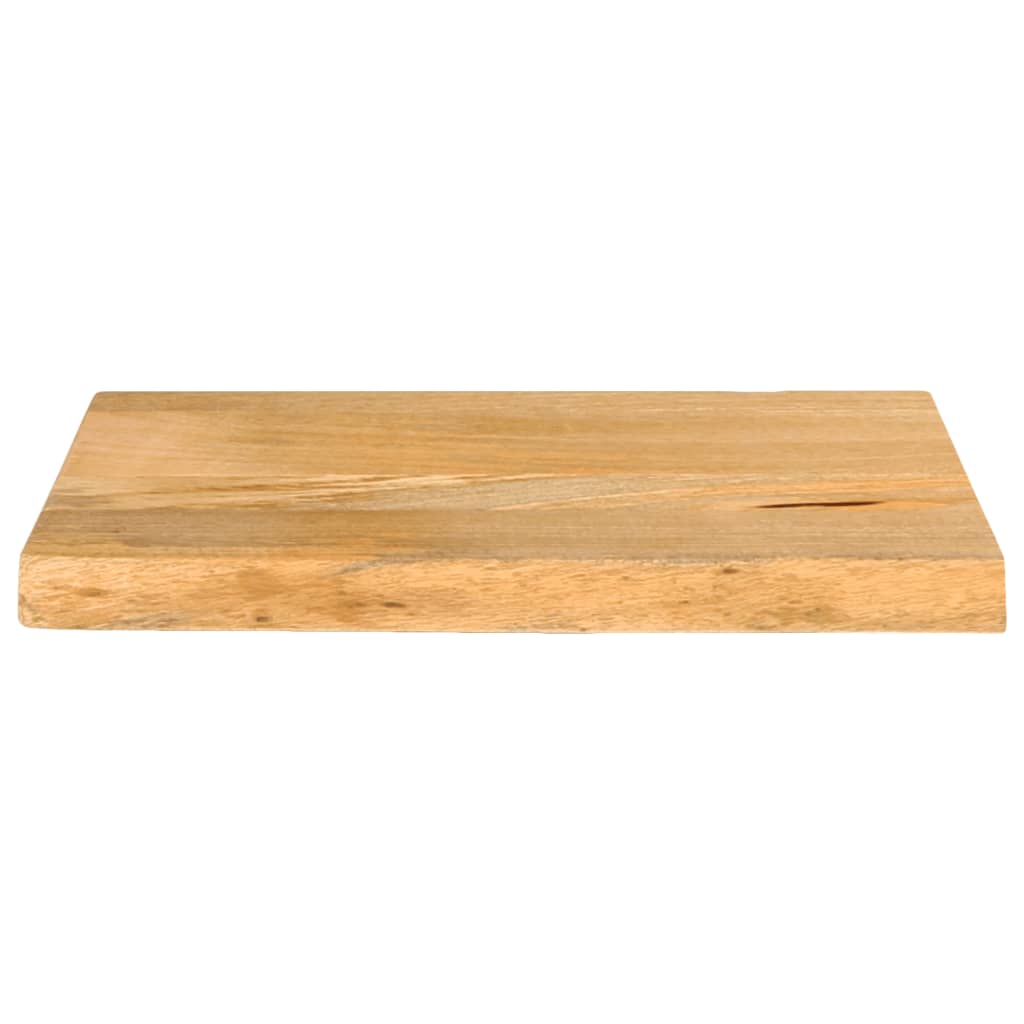 vidaXL Dessus de table à bord vivant 50x20x2,5 cm bois massif manguier