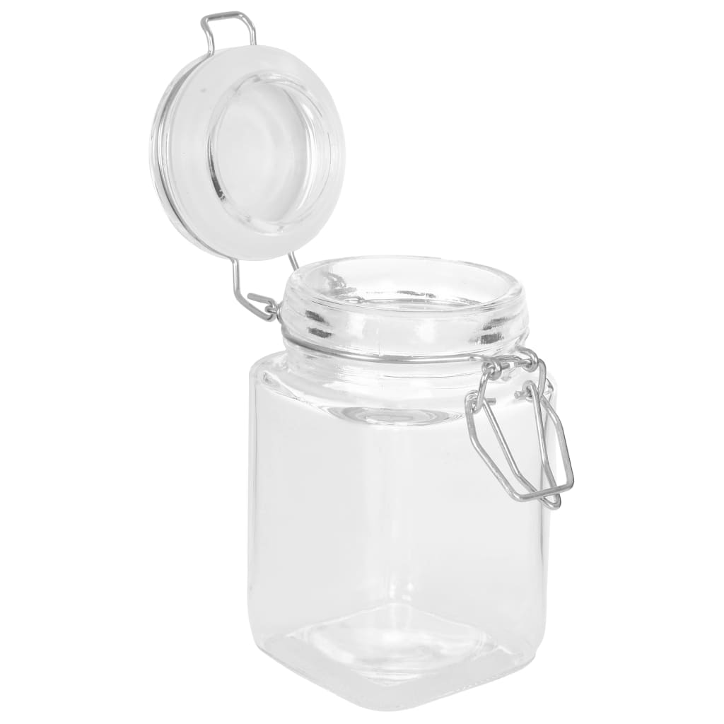 vidaXL Pots à confiture en verre avec serrure 12 pcs 260 ml