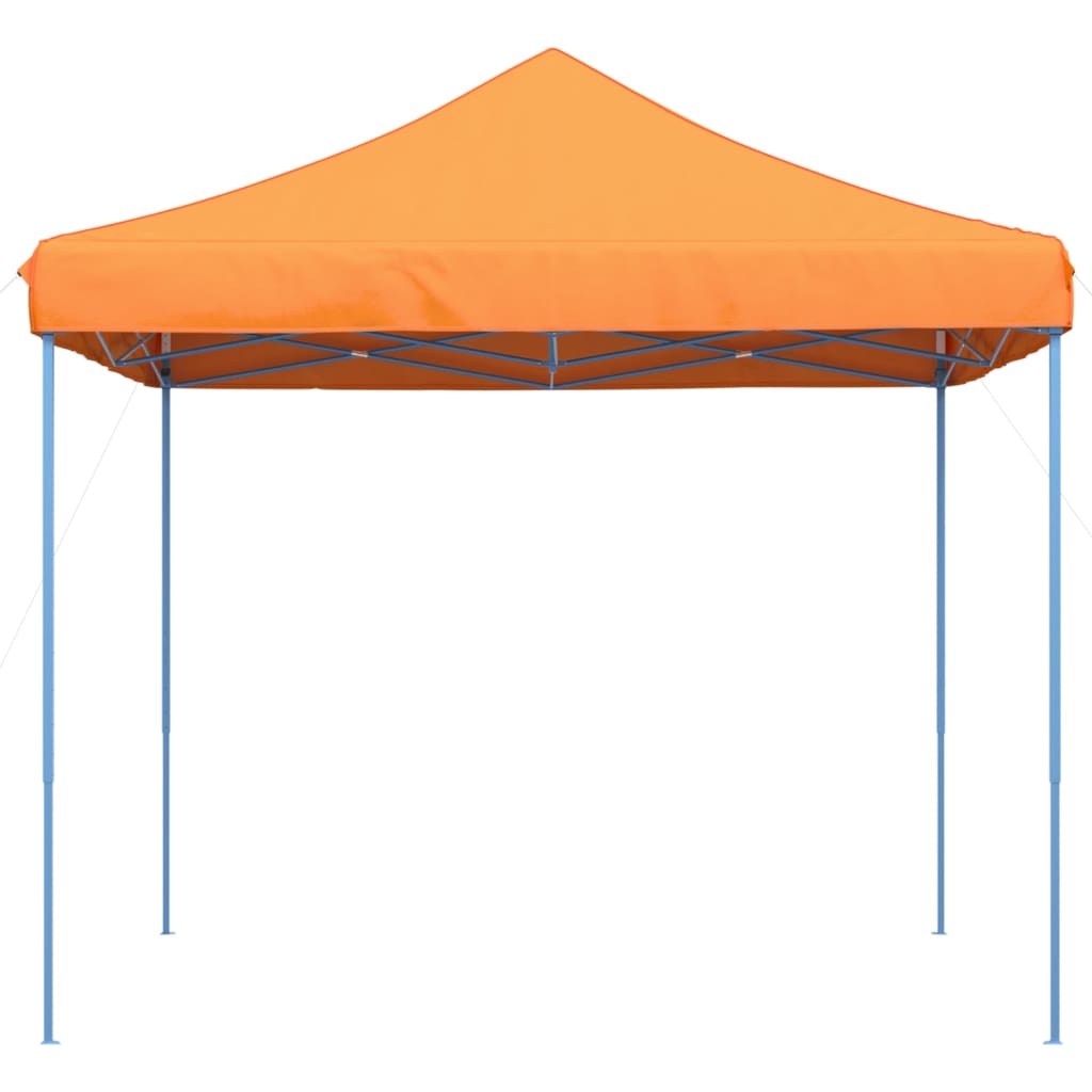 vidaXL Tente de réception pliable escamotable orange 292x292x315 cm