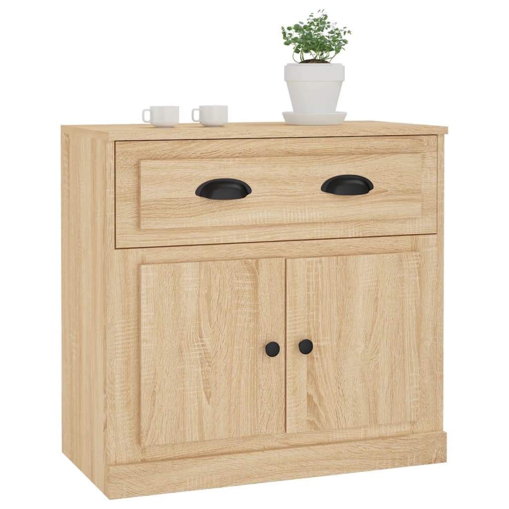 vidaXL Buffet chêne sonoma 70x35,5x67,5 cm bois d'ingénierie