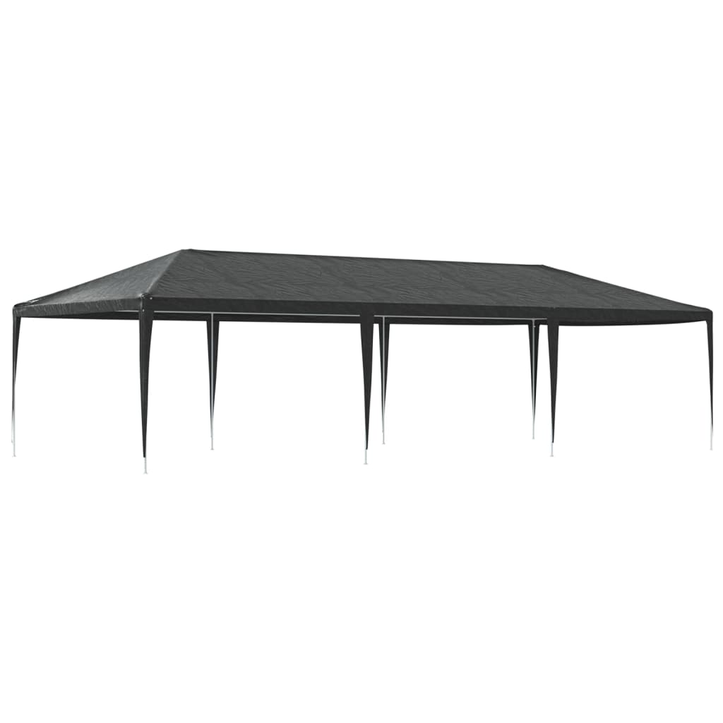 vidaXL Tente de réception professionnelle 4x9 m Anthracite 90 g/m²