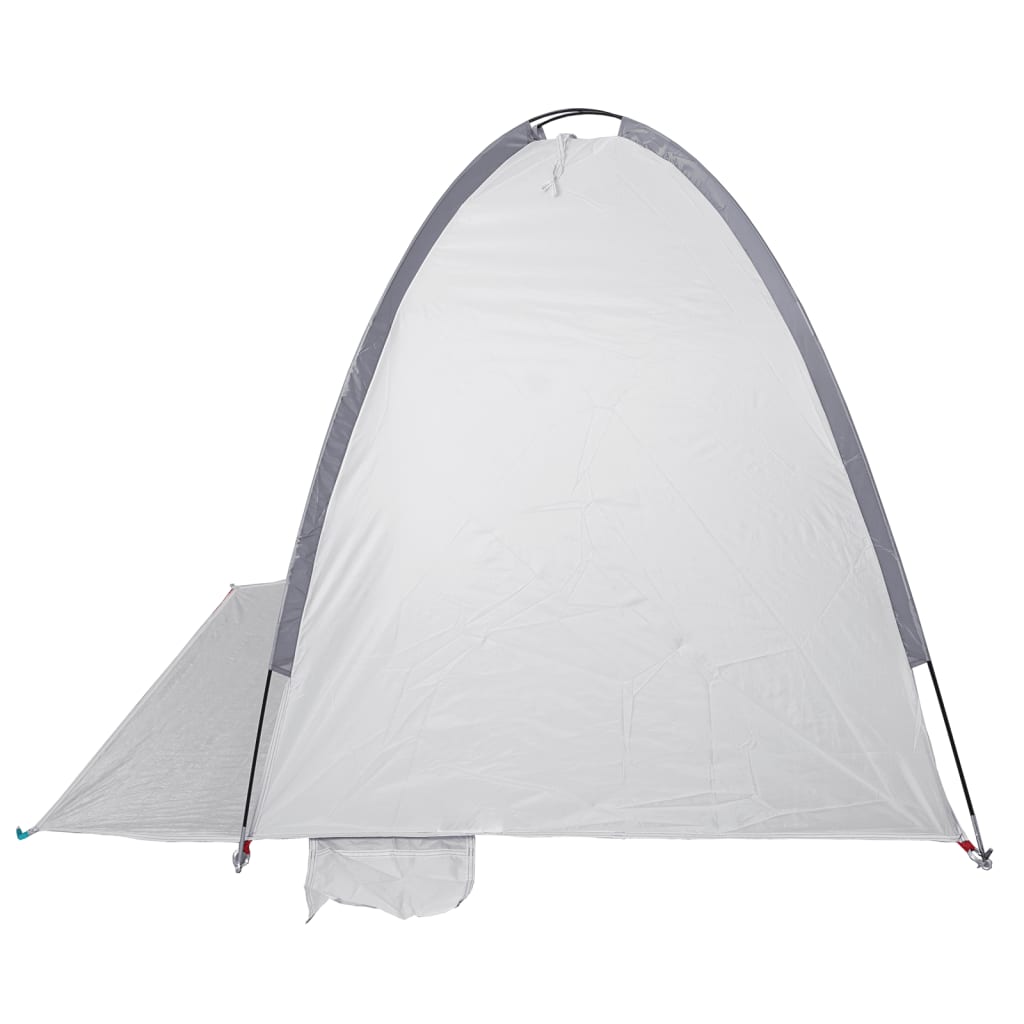 vidaXL Tente de plage 3 personnes gris imperméable