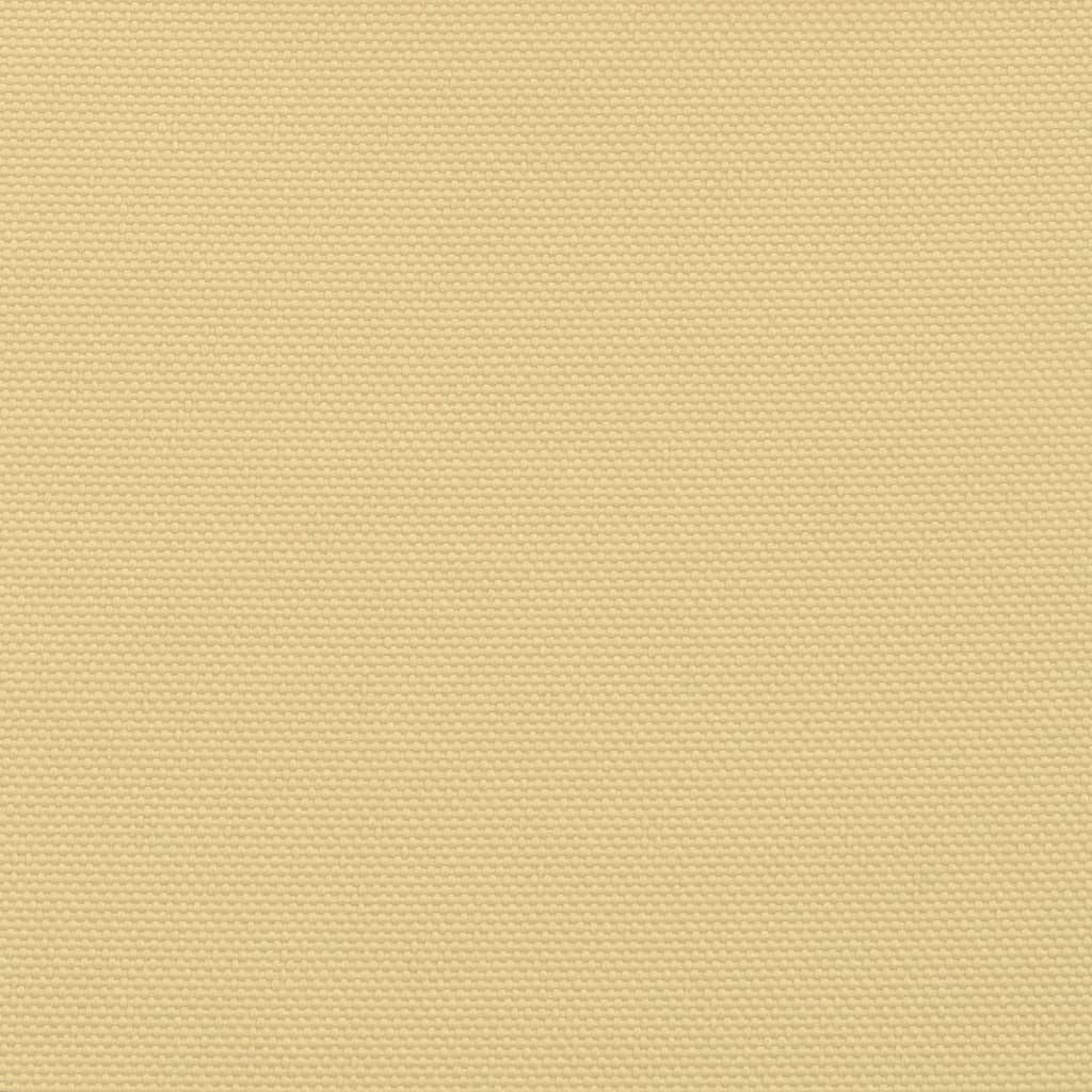 vidaXL Voile d'ombrage sable 5x3 m 100 % polyester oxford