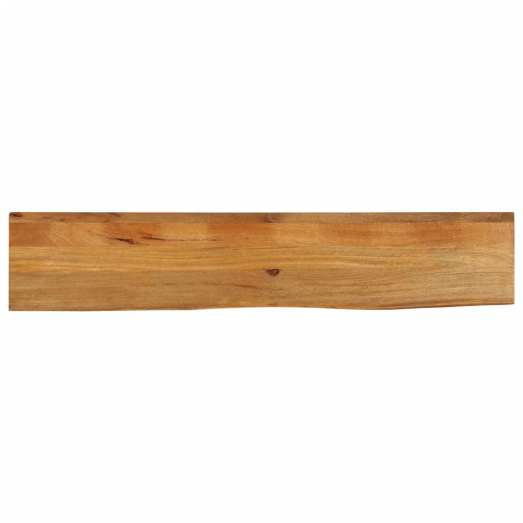 vidaXL Dessus de table à bord vivant 160x30x3,8cm bois massif manguier