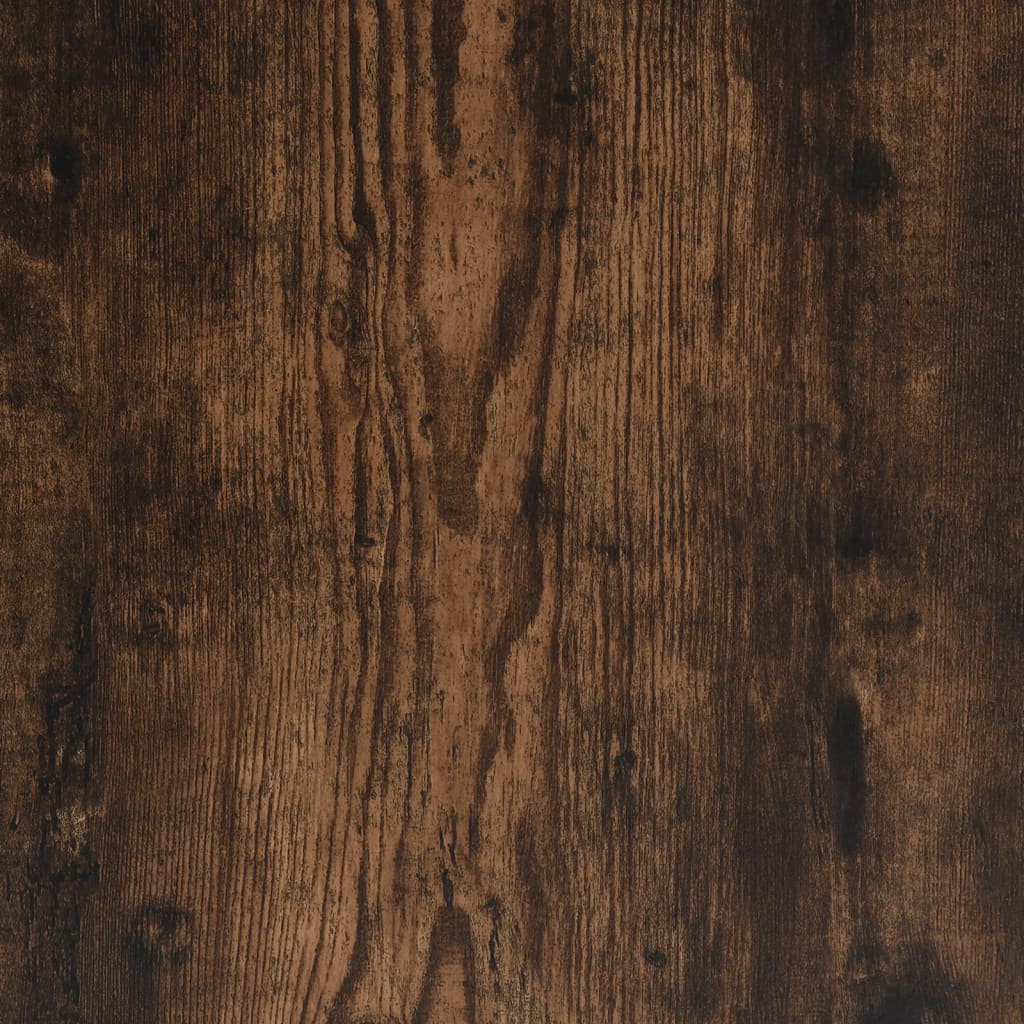 vidaXL Bibliothèque 48x25,5x140 cm Chêne fumé Bois d'ingénierie